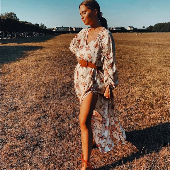 Last🔥Mango trendy floral dress bloggers fav - Picture 8 of 16